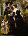 Rubens-his wife Helene Fourment-and their son Peter Paul